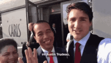 Justin Trudeau Selfie GIF