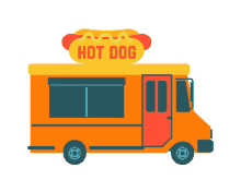 Hotdog Truck GIF - Hotdog Truck GIFs
