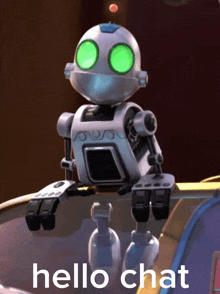 Clank Hello Chat Ratchet And Clank GIF - Clank Hello Chat Clank Ratchet And Clank GIFs
