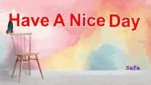 Have A Nice Day Butterfly GIF - Have A Nice Day Butterfly Chair GIFs