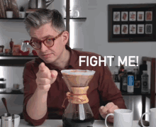 coffee fight