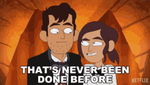 Thats Never Been Done Before Reagan Ridley GIF - Thats Never Been Done Before Reagan Ridley Inside Job GIFs