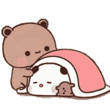 bear panda sleep
