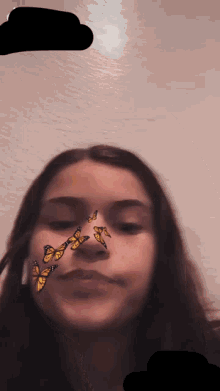 Kenzie Butterflies GIF - Kenzie Butterflies Filter GIFs