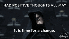It Is Time For A Change Darth Sidious GIF - It Is Time For A Change Darth Sidious Sheev Palpatine GIFs