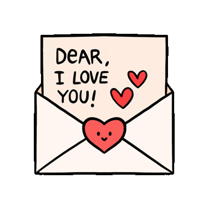 Love Letter Sticker - Love Letter Heart Stickers