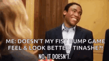 No Donald Glover GIF - No Donald Glover Fist Bump GIFs
