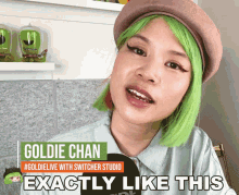 Exactly Like This Goldie Chan GIF - Exactly Like This Goldie Chan Looks The Same GIFs