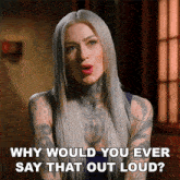 Why Would You Ever Say That Out Loud Ryan Ashley GIF