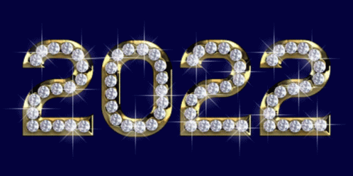 Happy New Year2022 Sparkles GIF - Happy New Year2022 New Year 2022 - Discover & Share GIFs