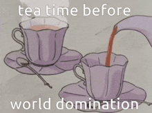 Tea Spill The Tea GIF - Tea Spill The Tea World Domimation GIFs