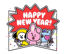 kawaii anime happy new year