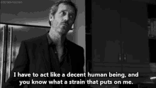 Decent Human Being GIF - Drama House Hugh Laurie GIFs