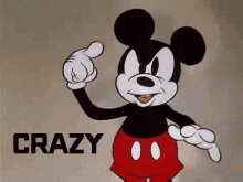 Mickey Mouse Crazy GIF - Mickey Mouse Crazy Creepy GIFs