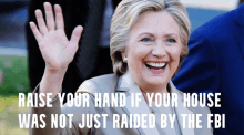 Hilary Raise Your Hand GIF - Hilary Raise Your Hand GIFs
