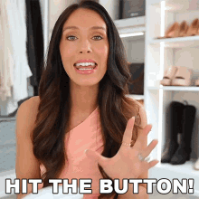 Hit The Button Shea Whitney GIF - Hit The Button Shea Whitney Press The Button GIFs