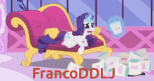 Francoddlj Rarity GIF - Francoddlj Rarity My Little Pony Friendship Is Magic GIFs