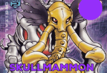 Digimon T1n GIF - Digimon T1n Skull Mammon GIFs