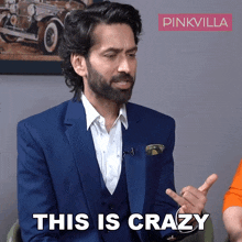 This Is Crazy Nakuul Mehta GIF - This Is Crazy Nakuul Mehta Pinkvilla GIFs