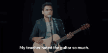 My Teacher Hated The Guitar So Much Kenny Sebastian GIF - My Teacher Hated The Guitar So Much Kenny Sebastian Kenny Sebastian The Most Interesting Person In The Room GIFs