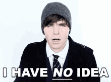 Onision Onision GIF - Onision I Have No Idea GIFs
