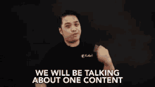 We Will Be Talking About One Content We Will Focus On One Content GIF - We Will Be Talking About One Content We Will Focus On One Content We Will Chat About On Content GIFs
