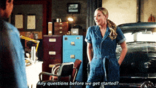 Riverdale Betty Cooper GIF - Riverdale Betty Cooper Any Questions Before We Got Started GIFs