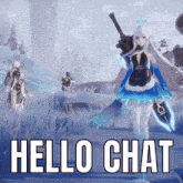 Meryl Hello Chat GIF - Meryl Hello Chat Entering Chat GIFs