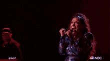 Singing Brooke Simpson GIF