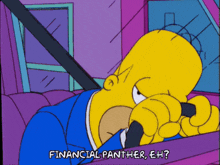 Simpsons Homer Simpson GIF - Simpsons Homer Simpson Financial Panther GIFs