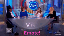 meghan mccain the view emote anger mad