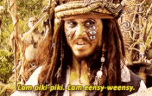 Eensy Weensy Pirates Of The Carribean GIF - Eensy Weensy Pirates Of The Carribean Jack Sparrow GIFs