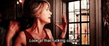 Look At That Fucking Cookie Kristen Wiig GIF - Look At That Fucking Cookie Kristen Wiig Snl GIFs
