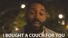 I Bought A Couch For You Khalil GIF - I Bought A Couch For You Khalil Tone Bell GIFs