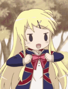 Anime Blonde GIF - Anime Blonde Excited GIFs