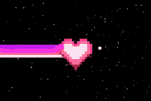 pixel galaxy first gif heart love