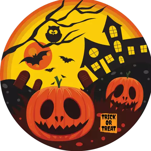Halloween Horreur Sticker - Halloween Horreur Spooky Stickers
