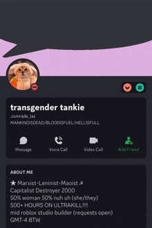 Speech Bubble Tankie GIF - Speech Bubble Tankie Trans GIFs