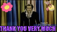 Carson Classic GIF - Carson Classic Thank You Very Much GIFs
