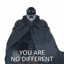 you are no different earthbreaker groon the legend of vox machina youre just the same you are not different to others
