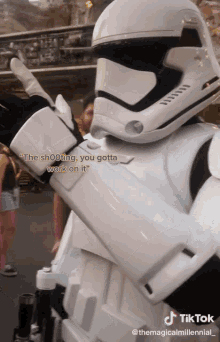 Stormtrooper Star Wars GIF - Stormtrooper Star Wars Shush GIFs