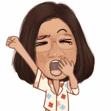 tired sleepy