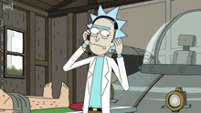 Listen To Music Rick GIF - Listen To Music Rick Rick And Morty GIFs