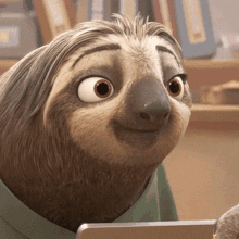 Smile Sloth GIF
