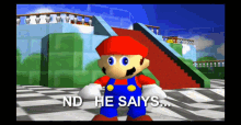 Mario No GIF - Mario No Supe Mario GIFs