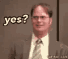 Yes Dwight Shrute GIF - Yes Dwight Shrute The Office GIFs