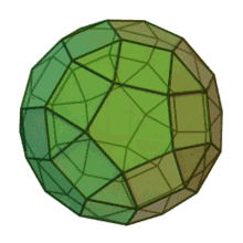 rhombicosidodecahedron rhombi cosi do de