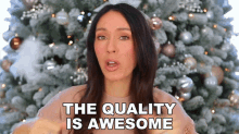 The Quality Is Awesome Shea Whitney GIF - The Quality Is Awesome Shea Whitney Good Product GIFs