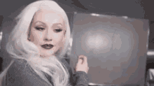Oop Christina Aguilera GIF - Oop Christina Aguilera Spraying GIFs