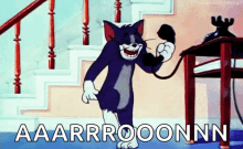 Tom And Jerry Phone GIF